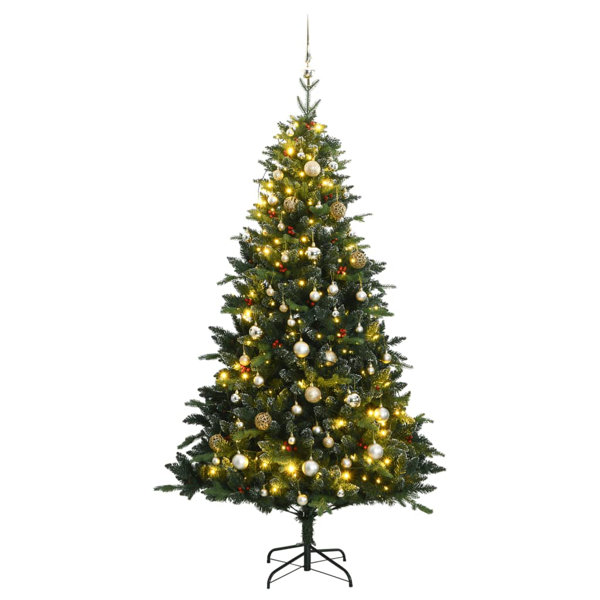 The Holiday Aisle® Lighted Christmas Tree Wayfair